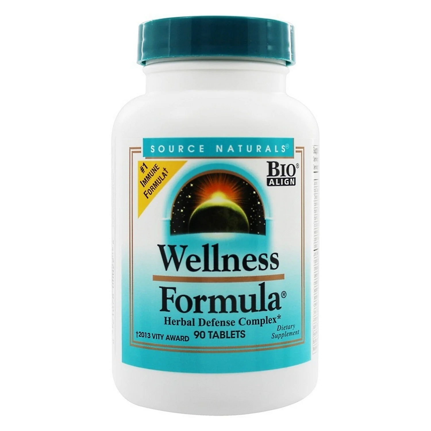 Source Naturals, Wellness Formula®, Advanced Immune Support, 90 Tablets - Image 2
