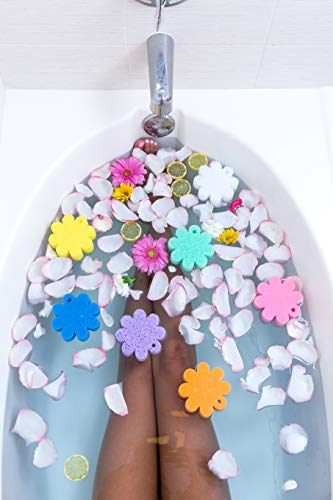 Spongelle Wild Flower Body Wash Infused Soap Sponge Freesia Pear - Image 3