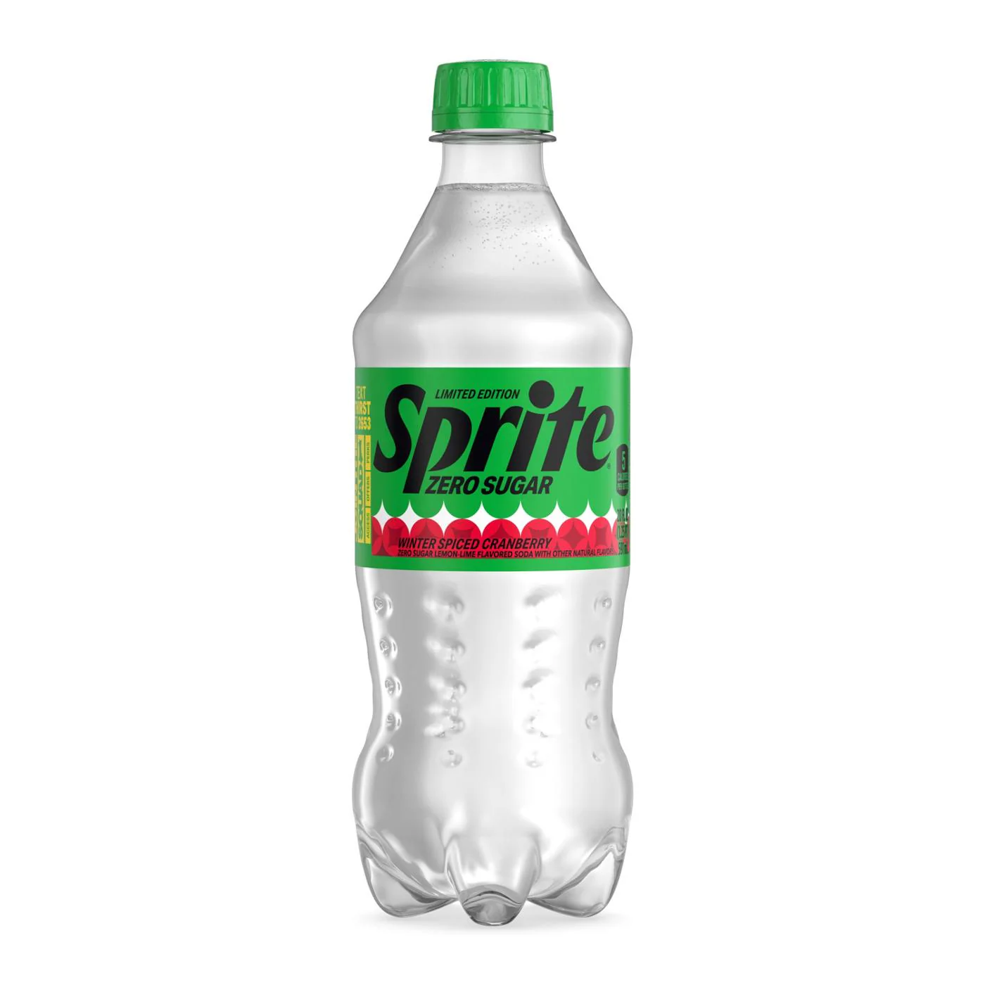 Sprite Winter Spiced Cranberry Zero Sugar, Lemon-Lime And Cranberry Flavored Soda, 20 Fl Oz - Image 6