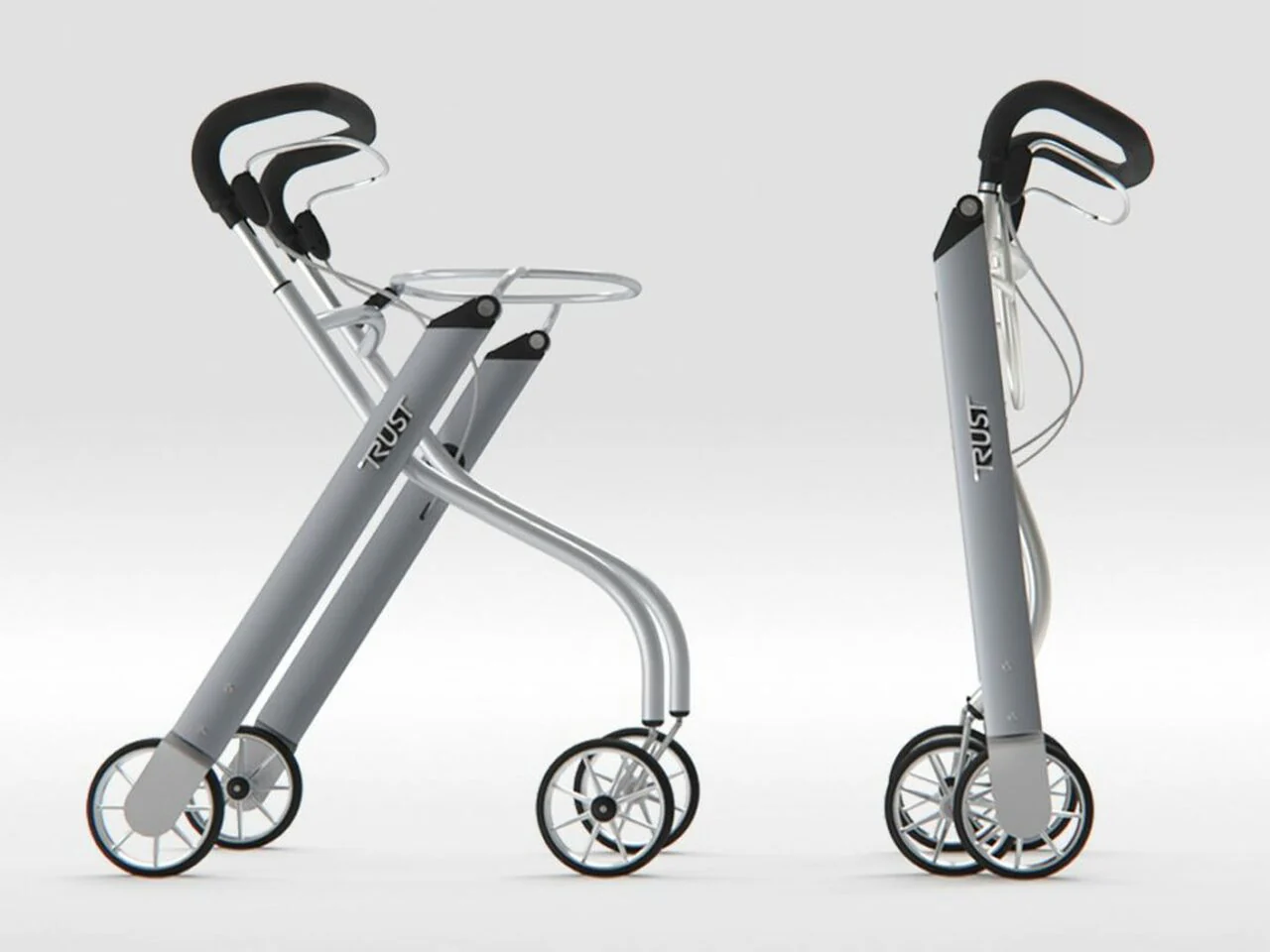 Stander Let's Go Indoor Rollator by Trust Care - Image 3