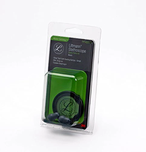 3M Littmann Stethoscope Spare Parts Kit, Master Cardiology, Black - Image 2