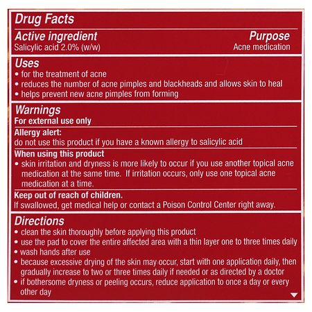 Stri-Dex Maximum Strength Acne Pads 55ct - Image 2