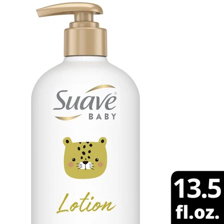 Suave Baby Lotion with 100% Natural Coconut Oil Chamomile & Shea Butter 13.5 Oz