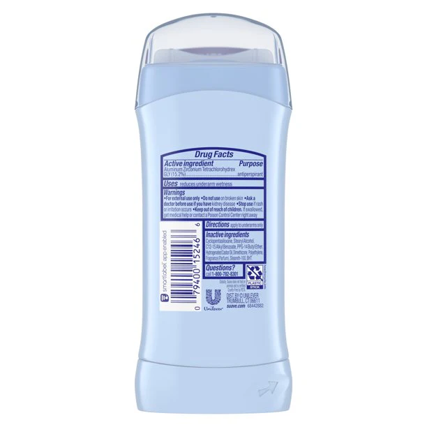 Suave Deodorant 24H Tropical Paradise Solid 2.6Oz - Image 2