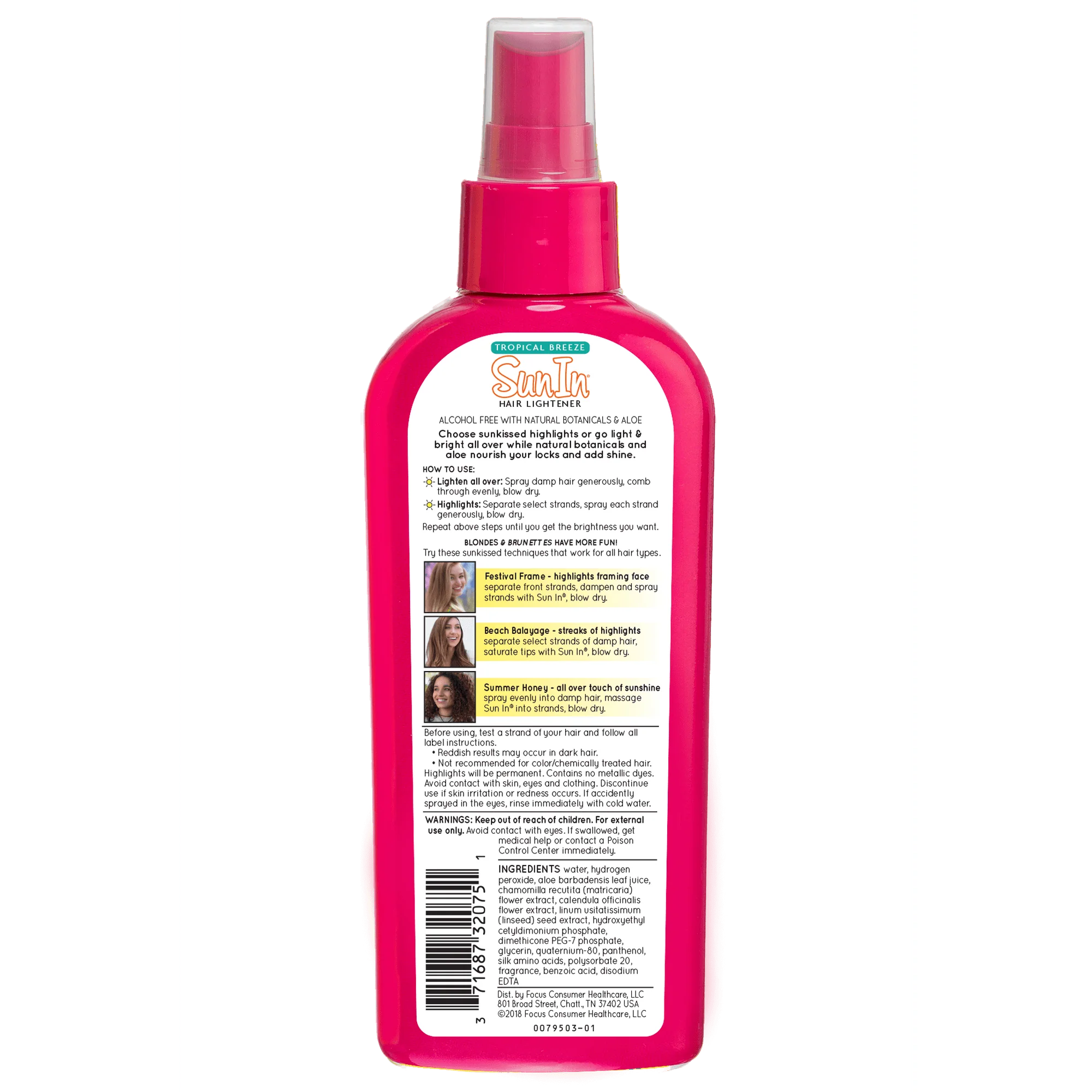 Sun In Hair Lightener Tropical 4.7oz - Image 2