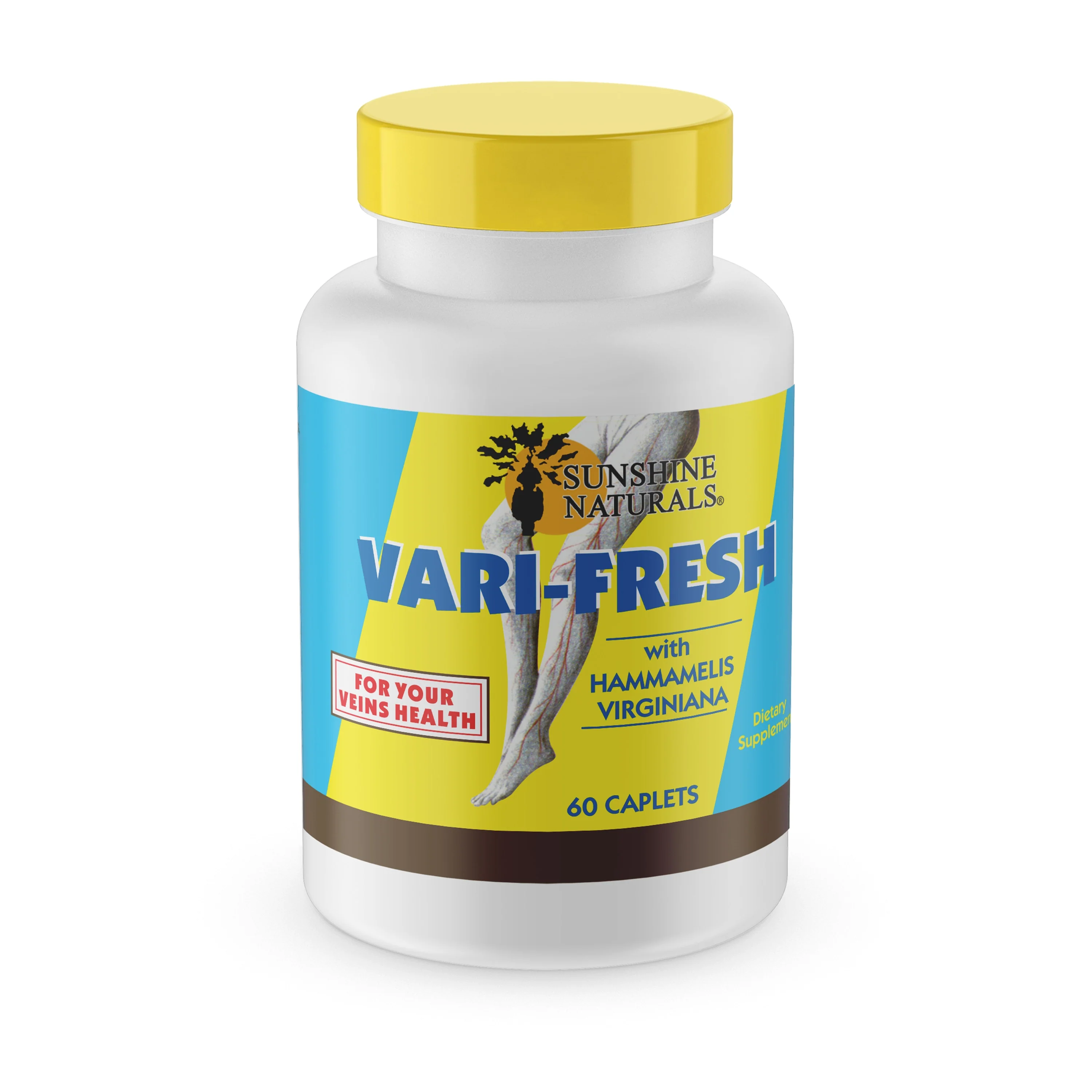 Sunshine Naturals Vari Fresh Varicose Veins 60 Caplets