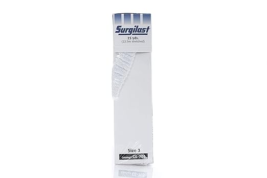 Surgilast Tubular Elastic Bandage 10.125" x 25yd  Size 3  Gl703 - Image 2