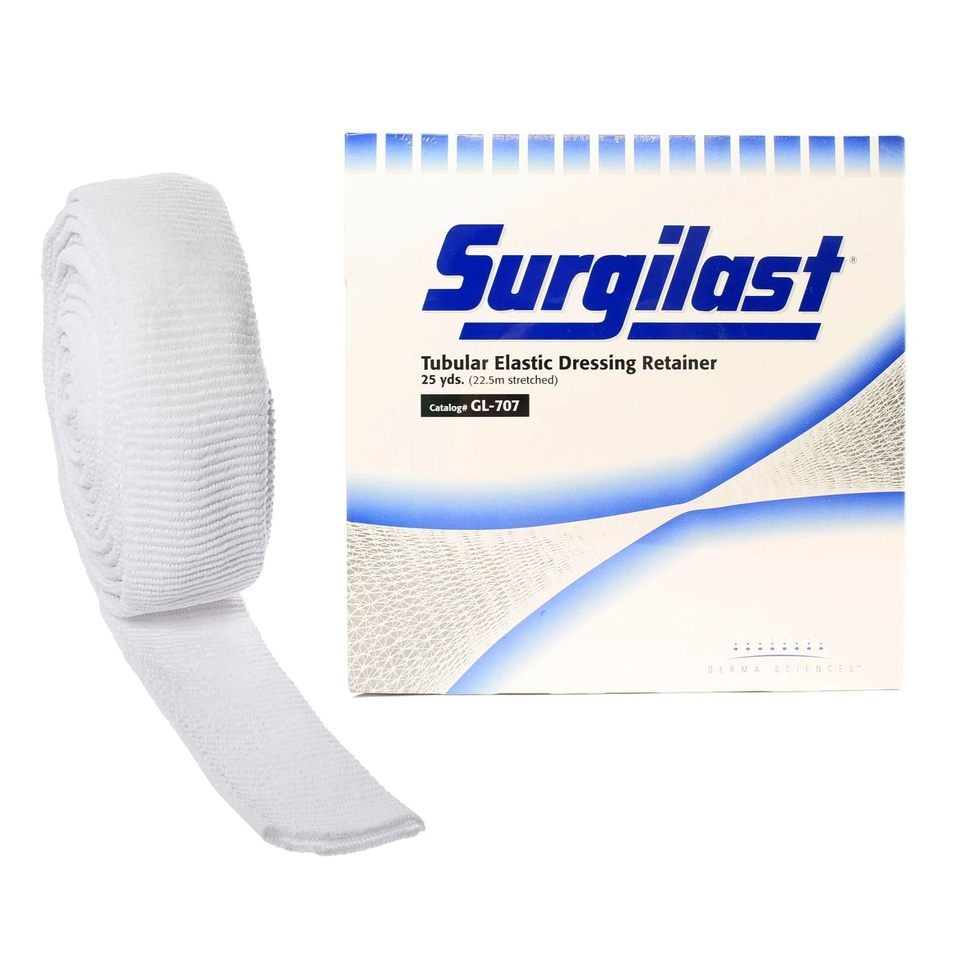 Surgilast Tubular Elastic Bandages 25.5" x 25yd Size 6 Gl707 - Image 3