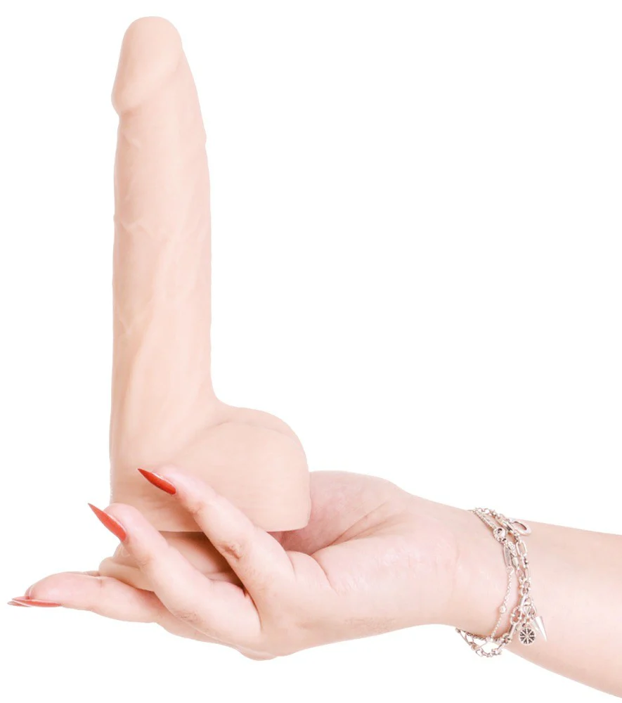Swan Naked Addiction 21,6 Cm Maximum Thrusting & Vibrating Dong Beige - Image 3