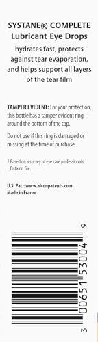 Systane Complete Preservative-Free Lubricant Eye Drops - 0.3 oz - Image 4