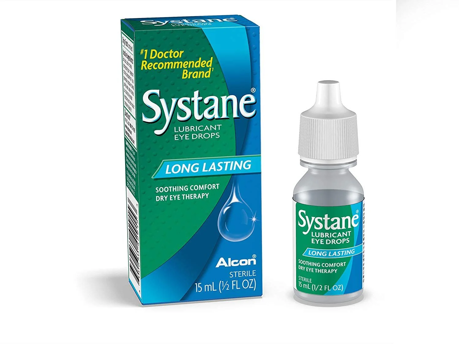 Systane Long Lasting Lubricant Eye Drops. Original - Image 3