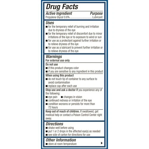 Systane Pro MDPF Lubricant Eye Drops 0.34 Fl Oz - Image 3