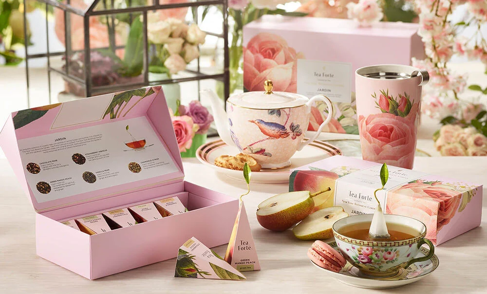 Tea Forte Jardin Petite Presentation Box 10 Pouches - Image 4