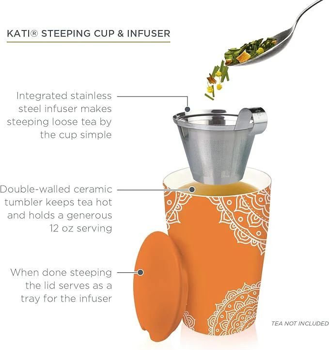 Tea Forte Kati Cup Chakra Chai Tea Infuser Mug - Image 2