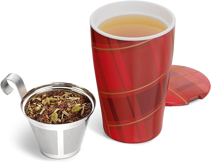Tea Forte Kati Warming Joy Red Tea Infuser Mug - Image 3
