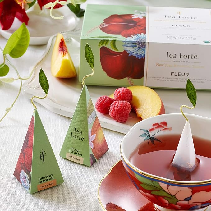 Tea Forte Garden Fleur Petite Presentation Box 10 Pouches - Image 3