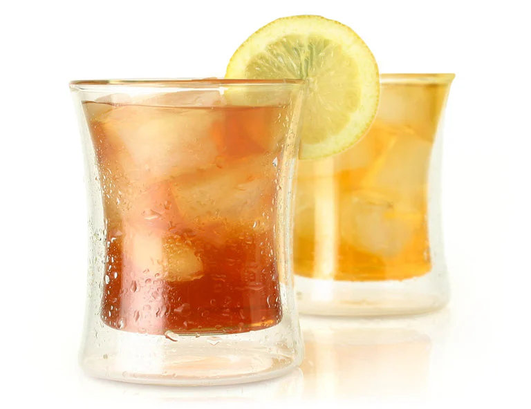 Tea Forte Poom Double Wall Glass Tea Cup - Image 2