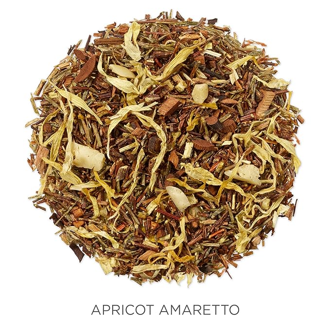 Tea Fortee Apricot Amaretto Organic Loose Tea 2.82 oz - Image 2