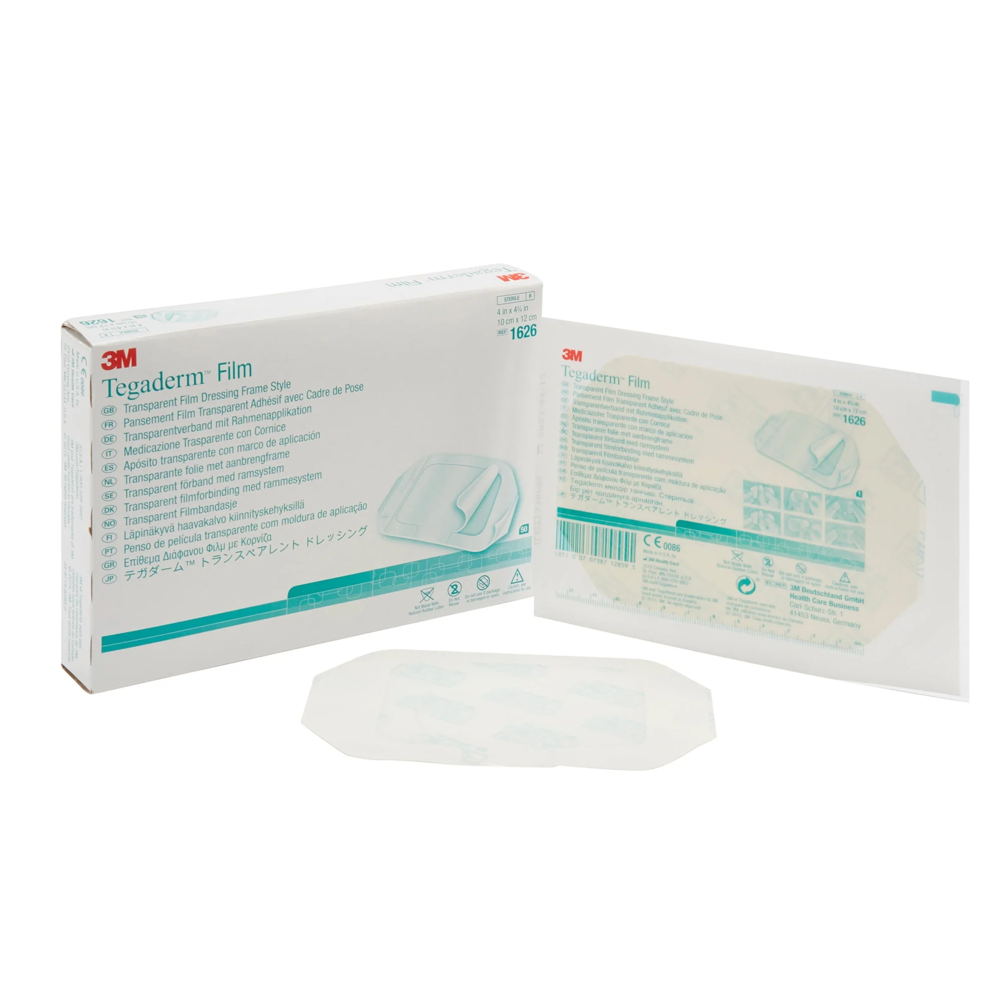 Tegaderm Film Dressing 1626 4"x4" 50ct