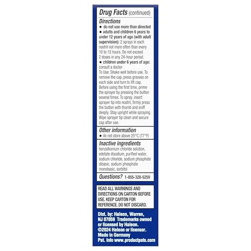 Theraflu Severe Congestion Relief Oxymetazoline Hydrochloride Nasal Mist 0.34 oz - Image 10