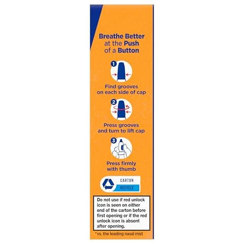 Theraflu Severe Congestion Relief Oxymetazoline Hydrochloride Nasal Mist 0.34 oz - Image 12