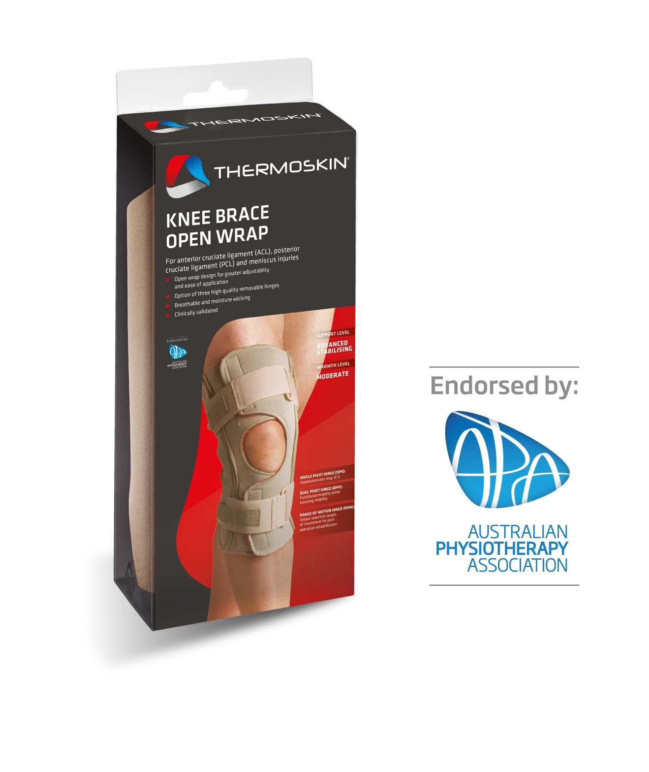 Thermoskin Knee Brace Open Wrap
