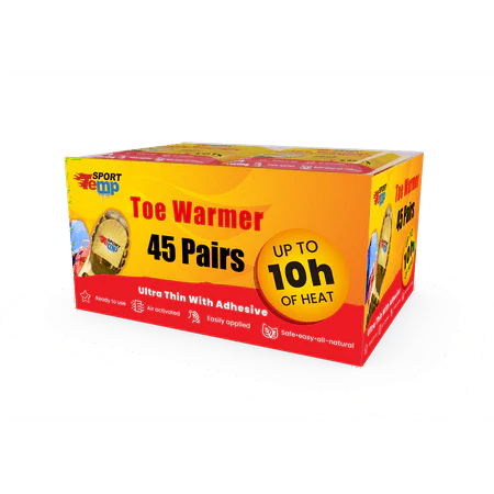 Toe Warmers Ultra Thin 45 Pairs up to 10 Hours of Heat