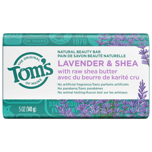Toms Lavender Tea Tree Natural Bar 5Oz