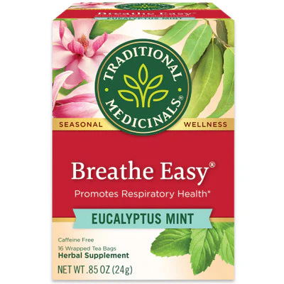 Traditional Medicinals Breath Easy Tea Bags 16ct