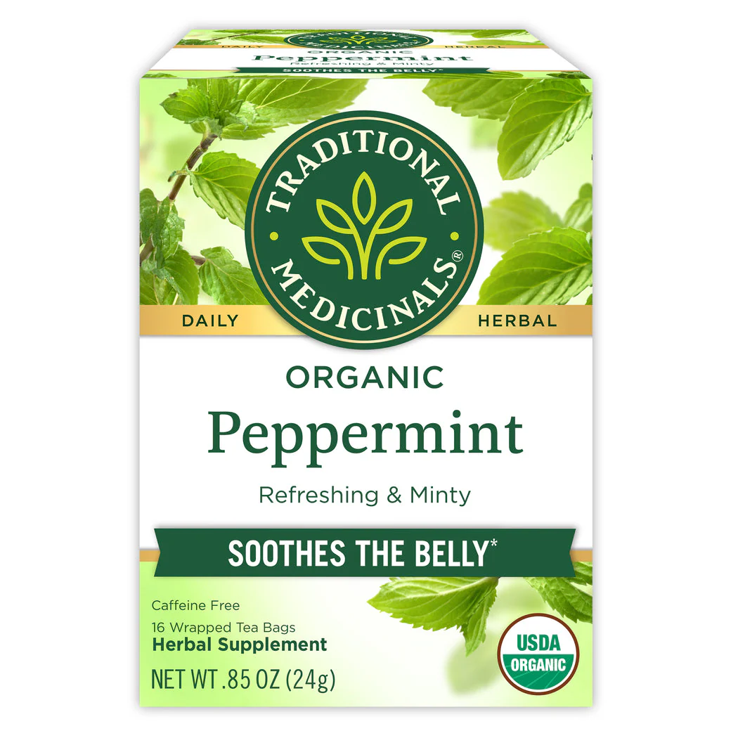 Traditional Medicinals Peppermint Tea 16 Bags - Image 2