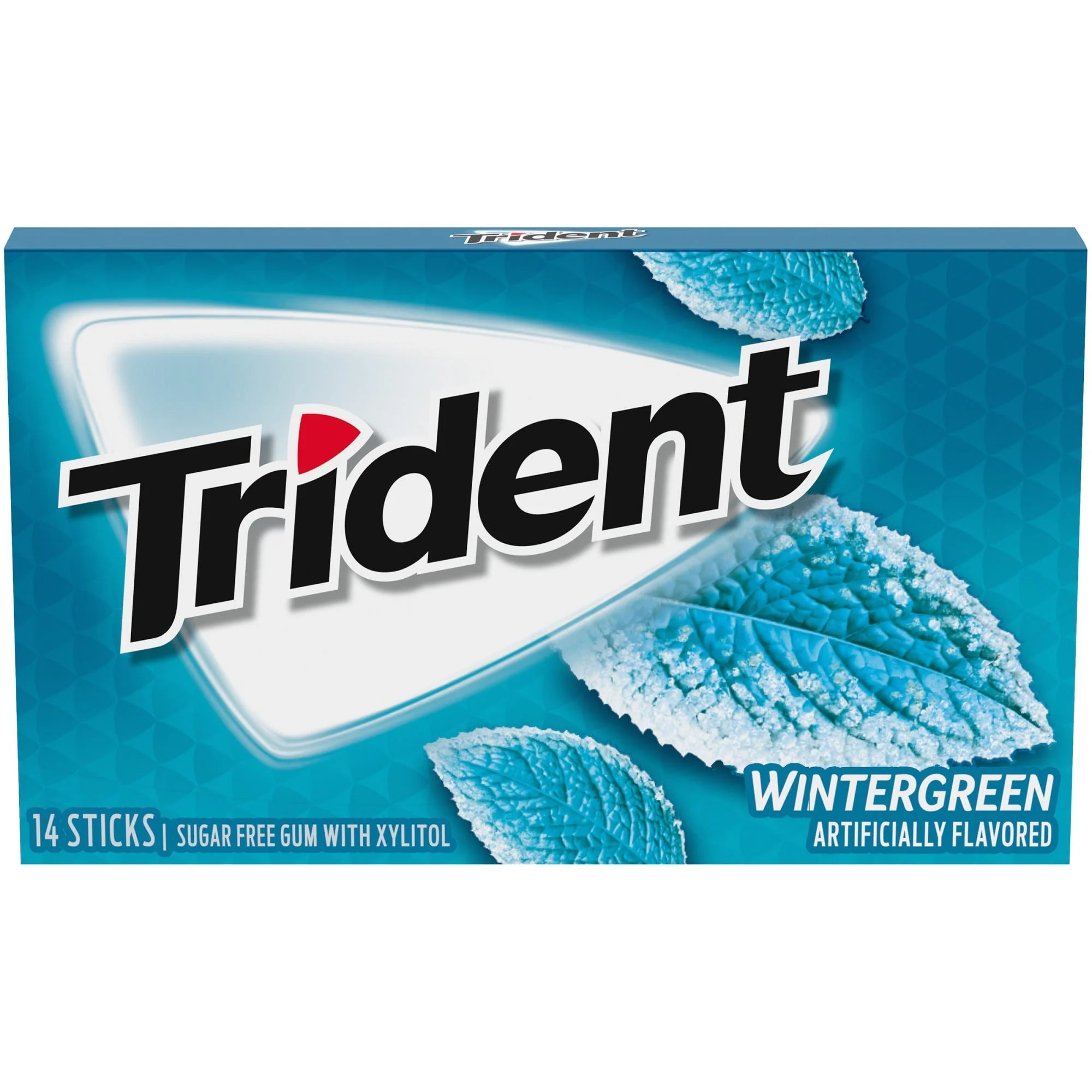 Trident Wintergreen Sugar Free Gum 14 Ct