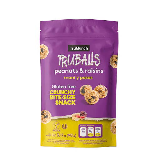TruMunch Peanuts & Raisins 90gr