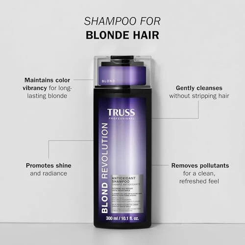 Truss Blond Revolution Blonde Shampoo, 10.14 Fl Oz - Image 2