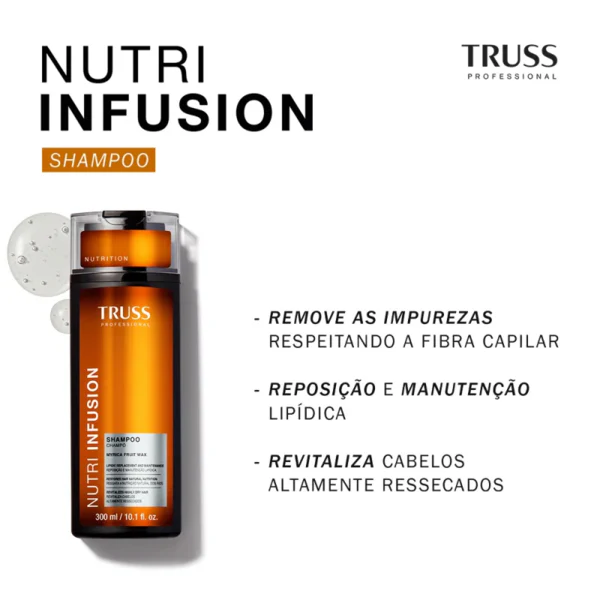 Truss Nutri Infusion Hair Shampoo, 10.14 Fl Oz - Image 9