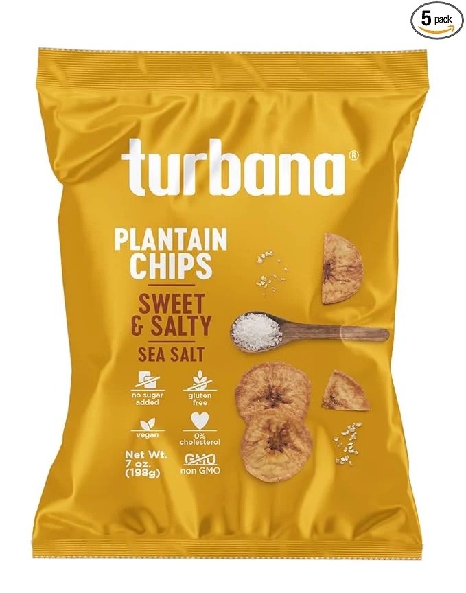 Turbana Plantain Chips Sweet 7Oz