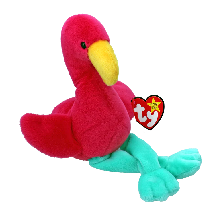 Ty Beanie Baby Pink Flamingo Fraya 41337
