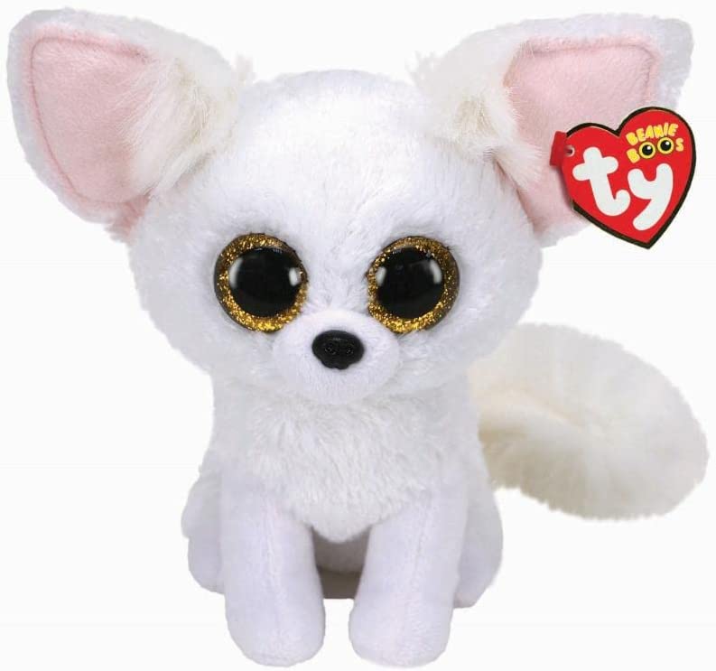TY Beanie Boos - PHOENIX the Fennec Fox (Glitter Eyes) (Regular Size - 6 inch)