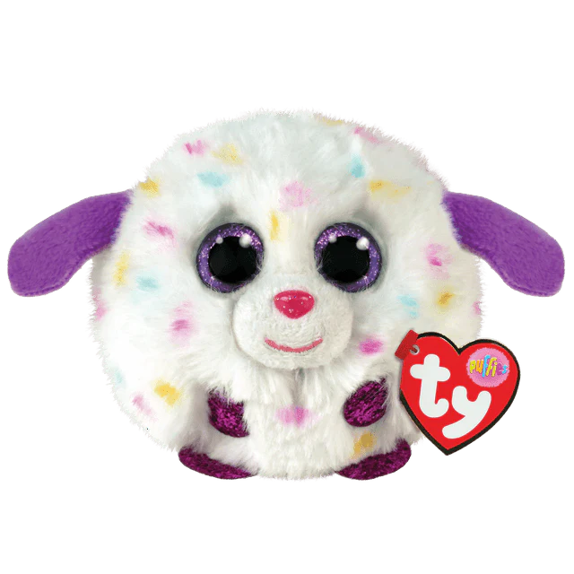 Ty Puffies Munchkin Spotted Dog 42528