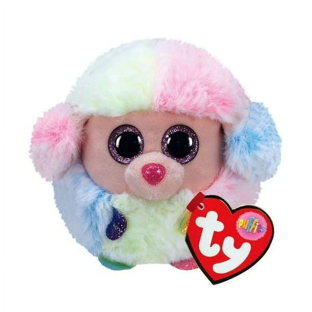 Ty Puffies Rainbow Poodle 42511