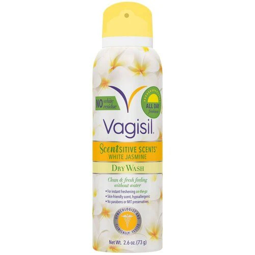 Vagisil Scentsitive scents white jasmine Dry Wash, 2.6 oz