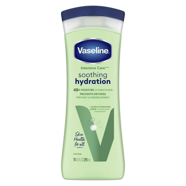 Vaseline Aloe Fresh Moist.Lot. 10 Oz