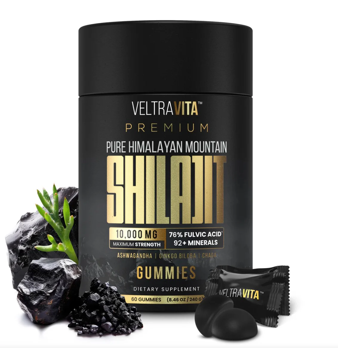 VeltraVita Shilajit Premium Gummies