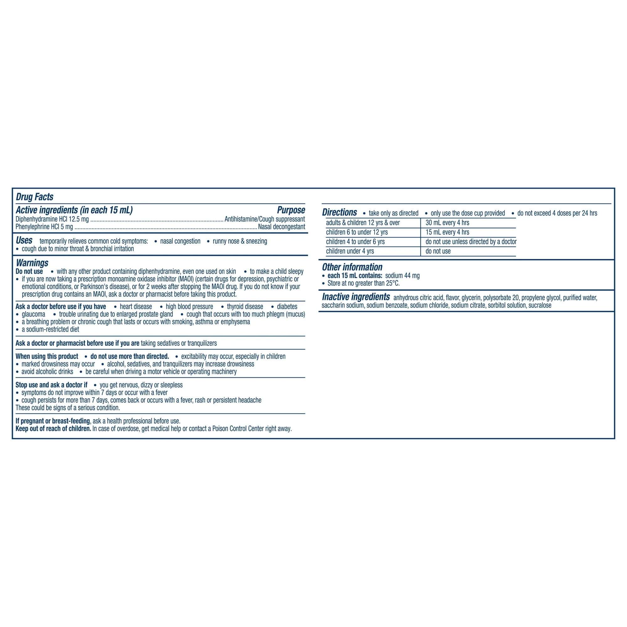 Vicks Children's Nighttime Cough & Congestion Relief 6oz - Image 2