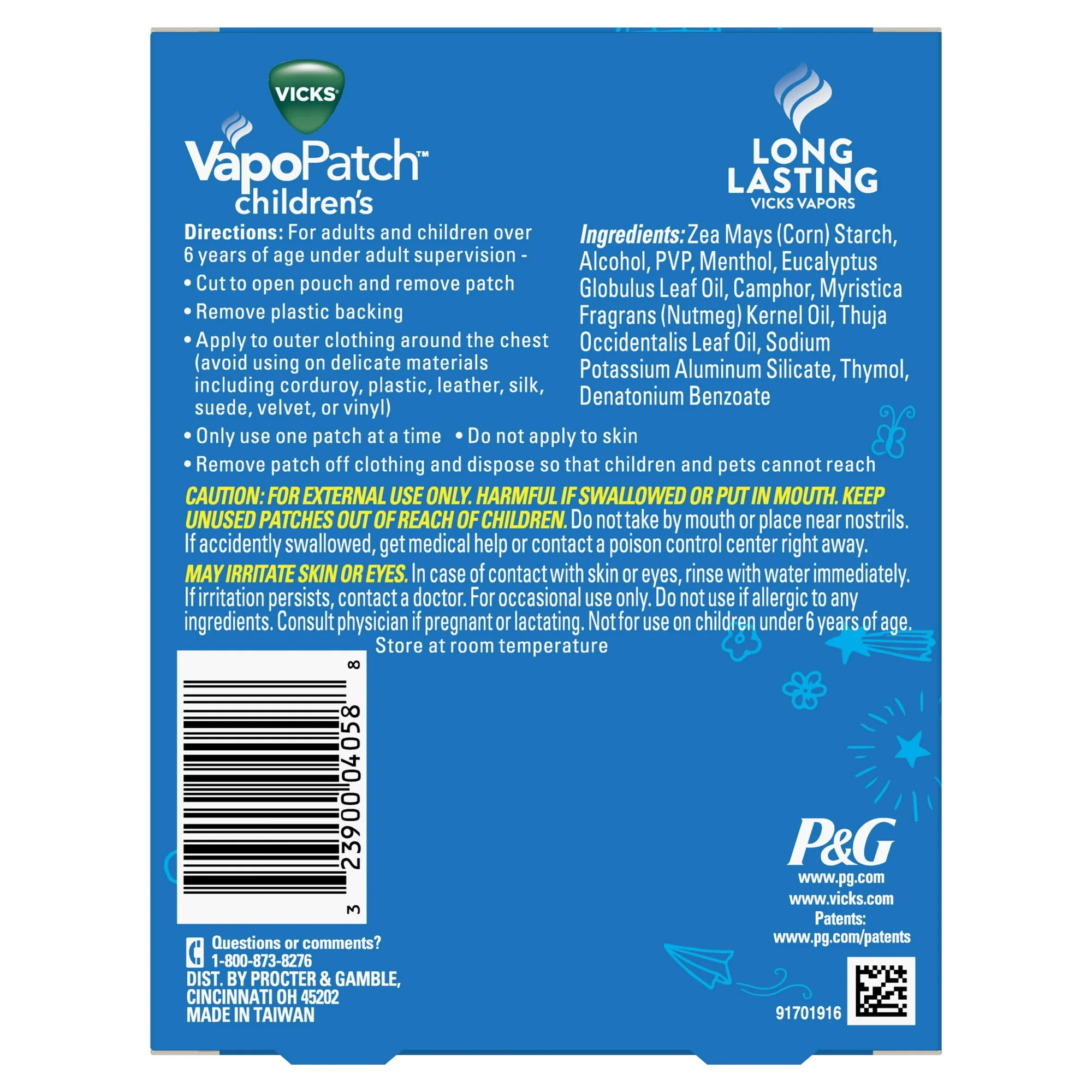 Vicks Children's Vapopatch Patches 5ct - Image 2