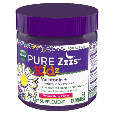 Vicks Kidz Natural Berry Sleep Gummies - Image 2