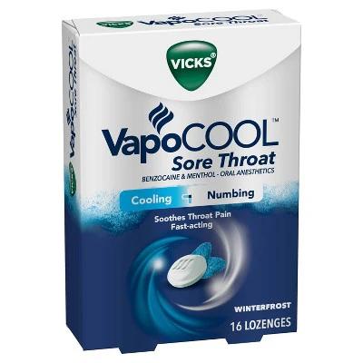 Vicks Sore Throat Lozenges, Cooling Relief - Image 5