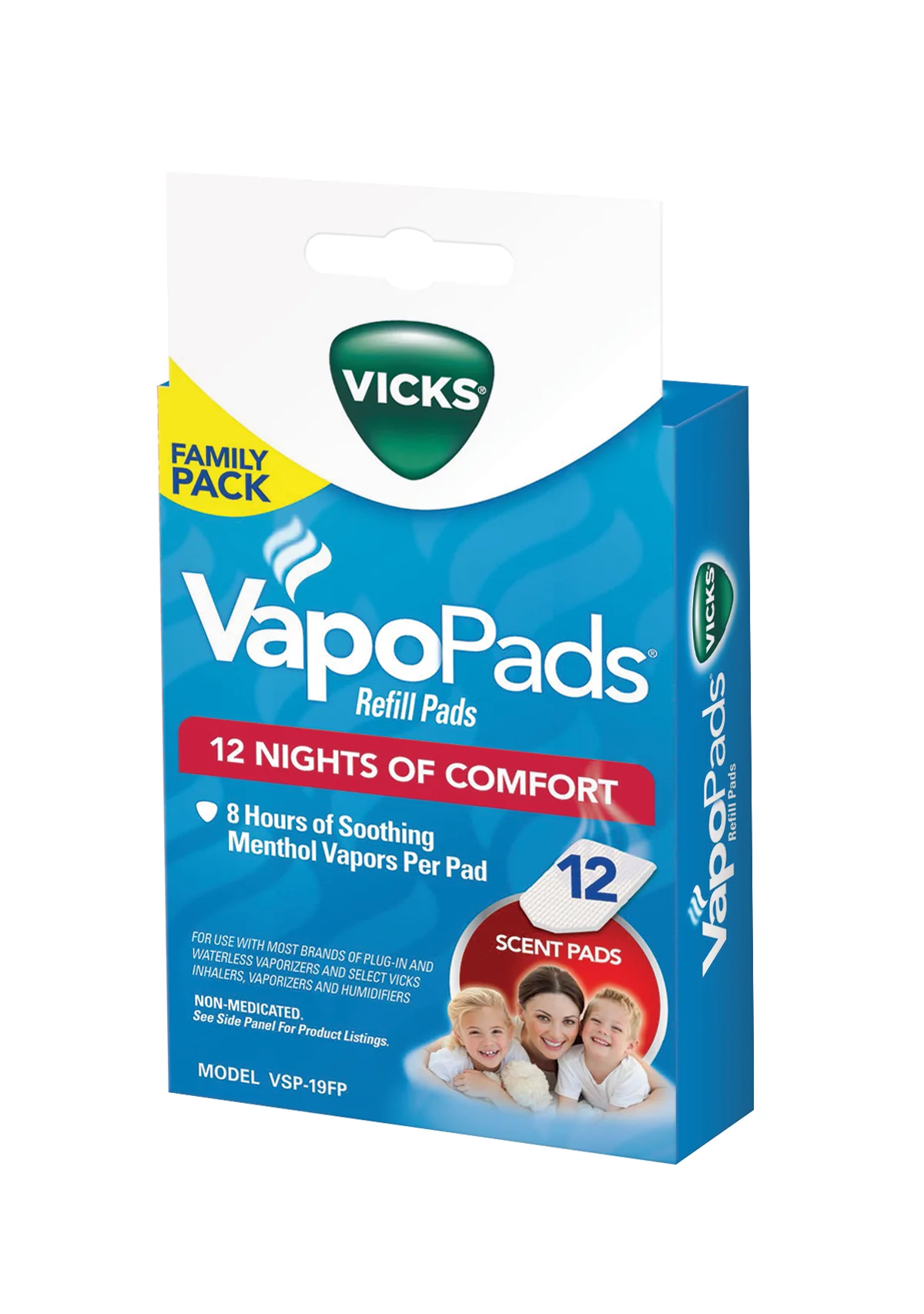 Vicks VapoPads Refill - Soothing Menthol - 12ct