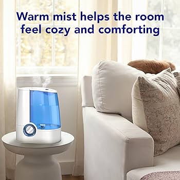 Vicks Warm Moisture Humidifier White/Blue - Image 3