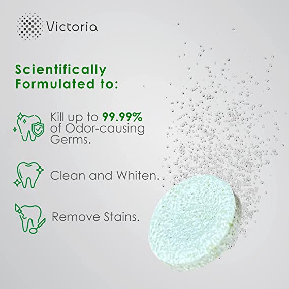 Victadent Denture Cleanser Effervescent Tablets 40 - Image 2