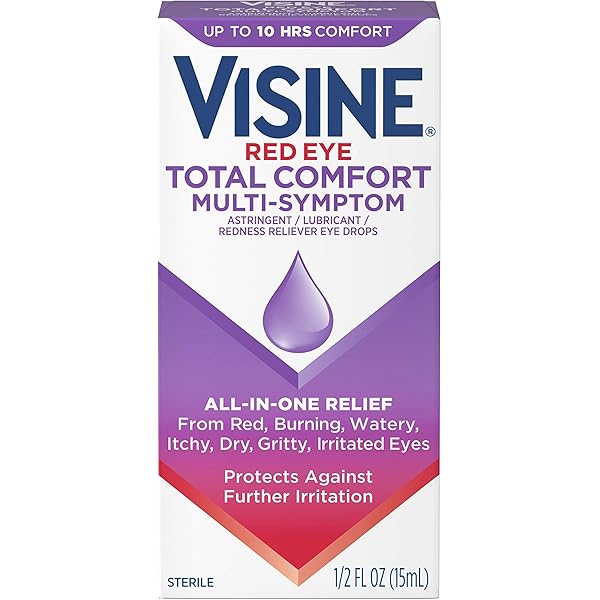 Visine Red Eye Total Comfort Multi-Symptom 2 Ct - Image 4